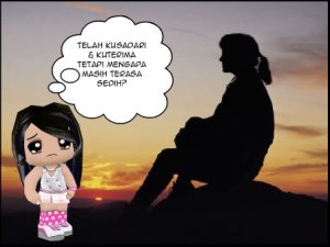 "Telah kusadari, telah kupahami, telah kuterima dan telah kupilih... tetapi mengapa masih terasa sedih?" ~Jakarta, 28 September 2009~ 